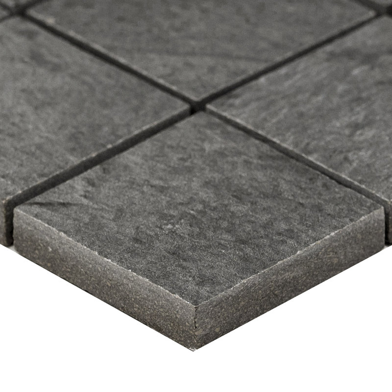 Ackland Lucenta Grid 2 in. x 2 in. Matte Porcelain Mosaic
